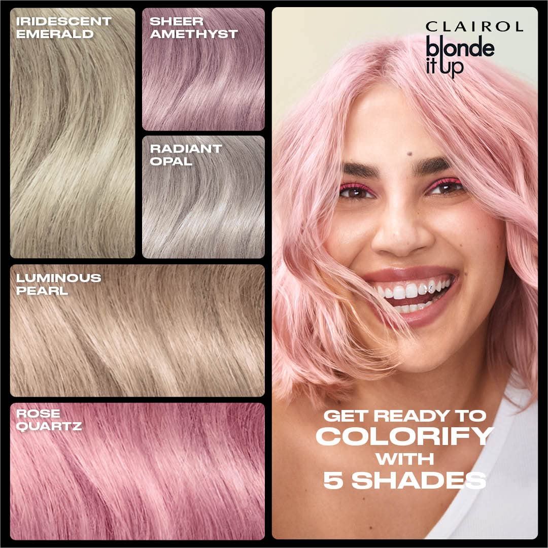 CLAIROL Blonde It Up Crystal Glow Toners Demi-Permanent Hair Dye