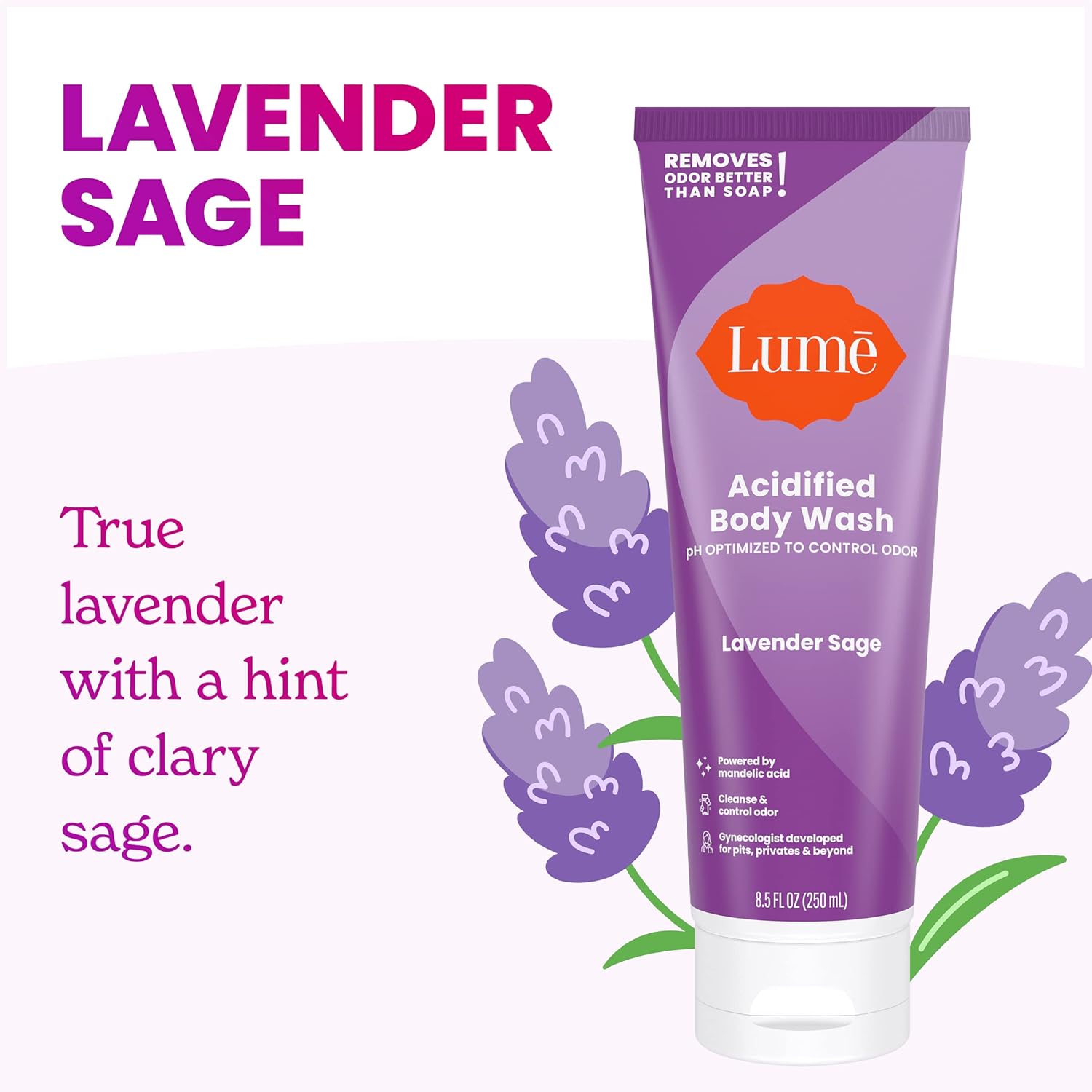 Acidified Body Wash
