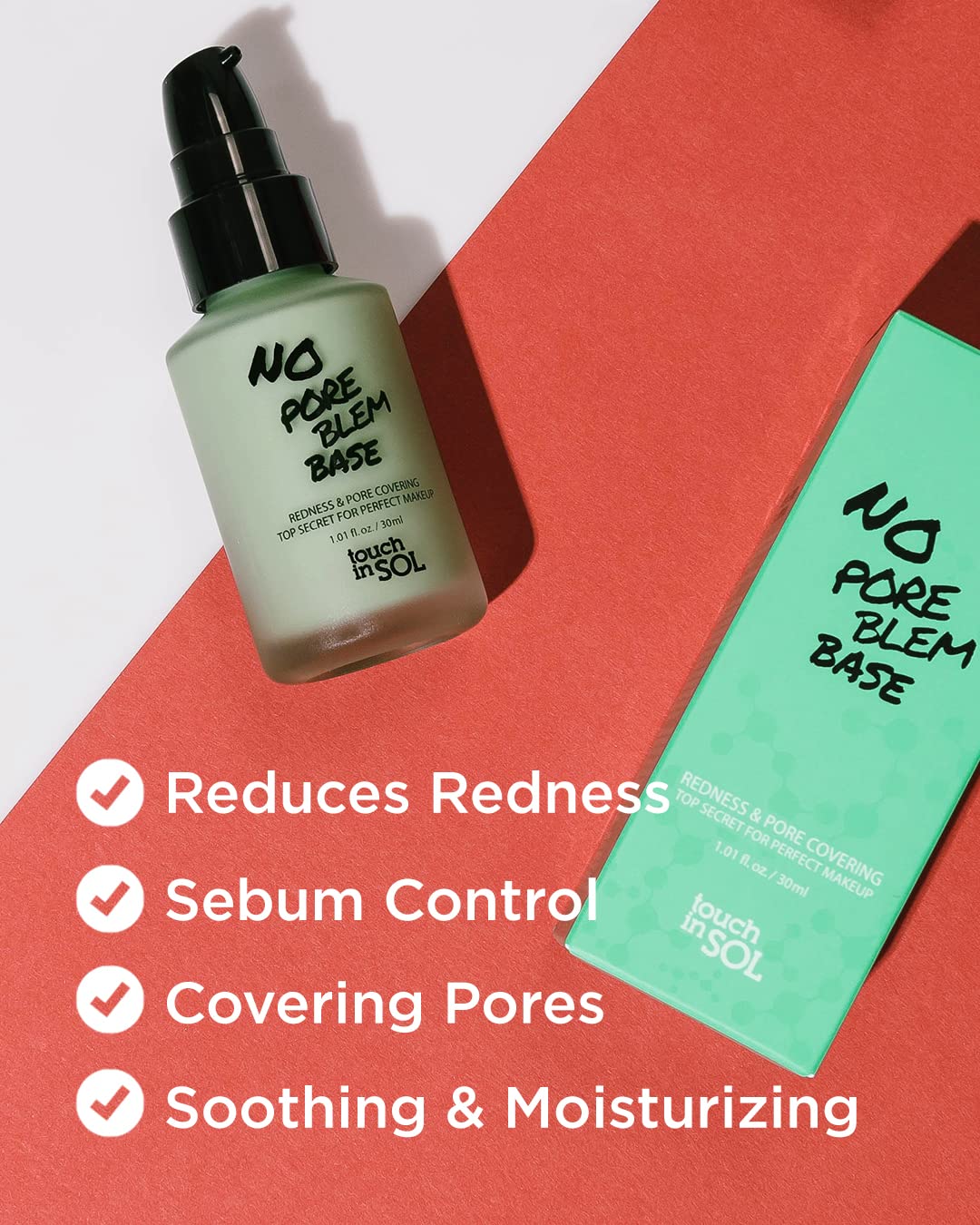TOUCH IN SOL Redness Correcting Base Primer