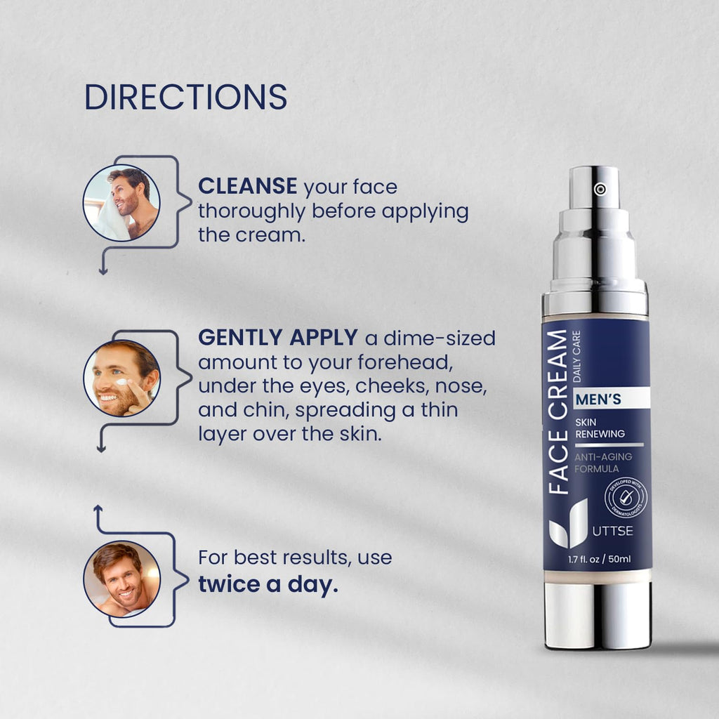 UTTSE Anti Aging & Skin Renewing Face Cream