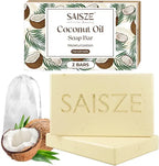 Coconut oil soap bar with Shea butter for extra moisturization.
