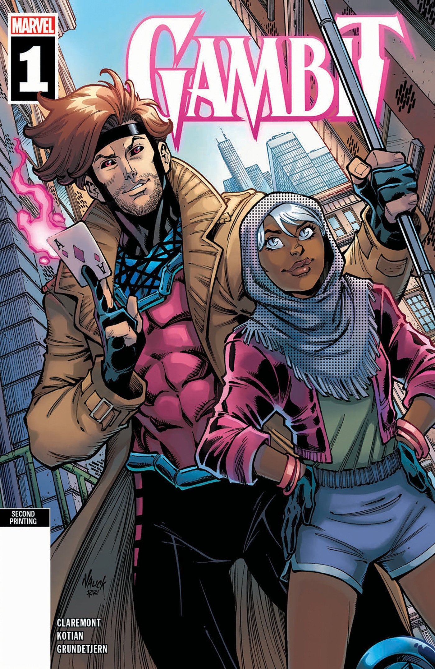GAMBIT 1 NAUCK 2ND PRINTING VARIANT (09/07/2022)