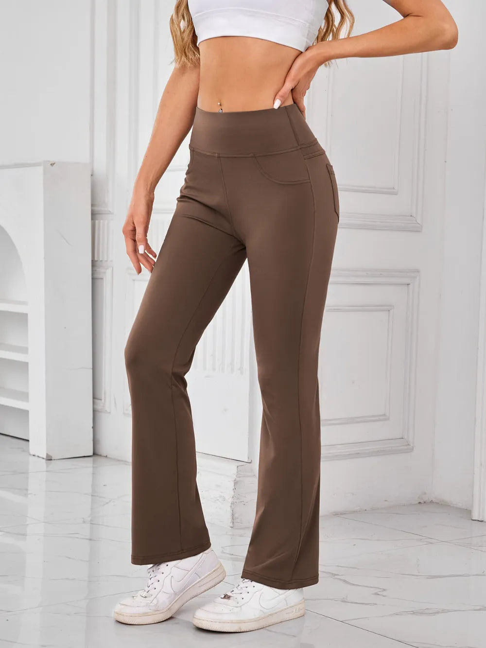JupiterGear High-Waisted Pants with Pockets