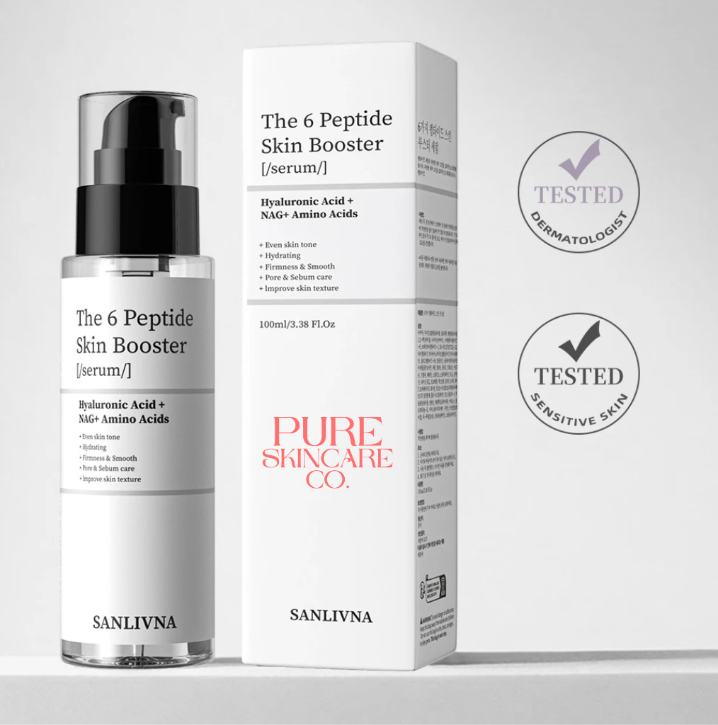 The 6 Peptide Skin Booster Serum Anti-Aging & Hydrating