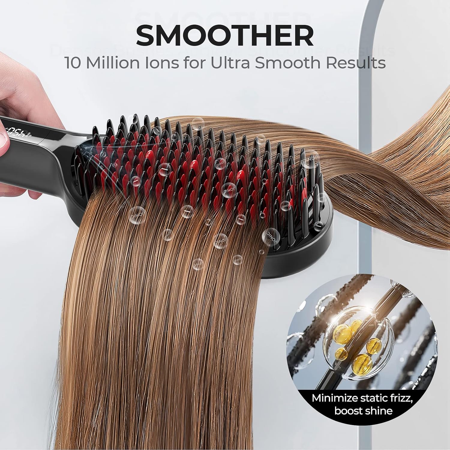TYMO Hair Straightener Brush