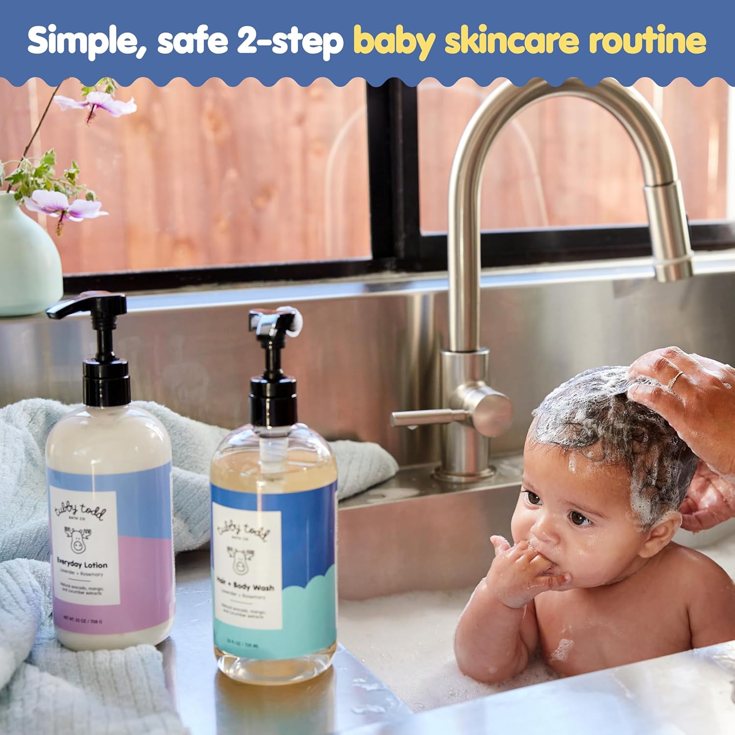 TUBBY TODD Hair + Body Wash & Everyday Lotion