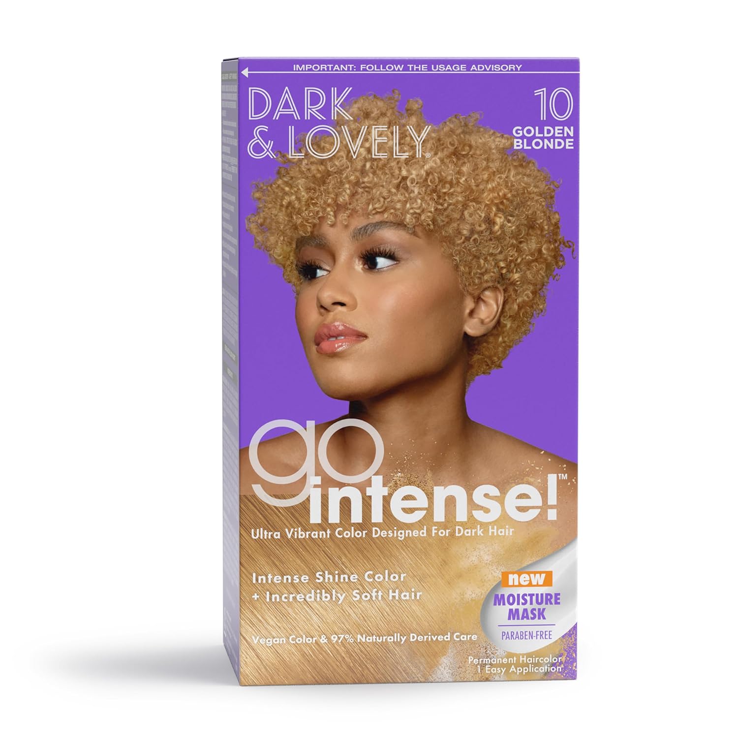 DARK & LOVELY Go Intense! Ultra Vibrant Permanent Hair Color
