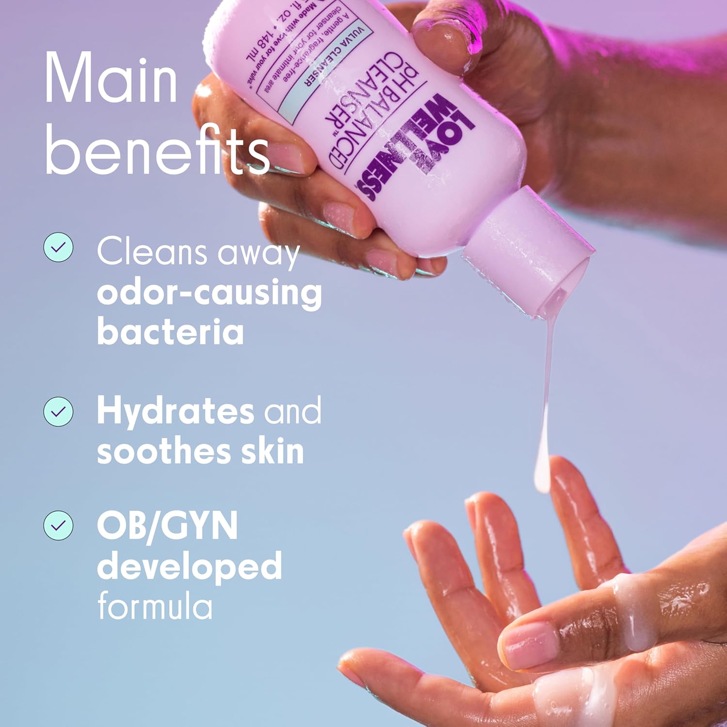 LOVE WELLNESS pH Balancing Cleanser