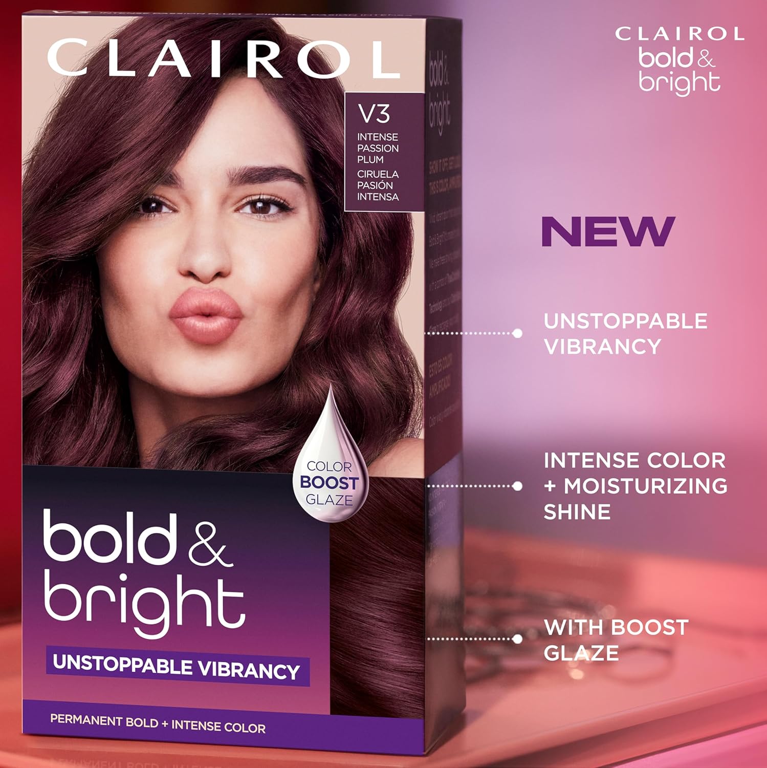 CLAIROL Bold & Bright Permanent Hair Dye