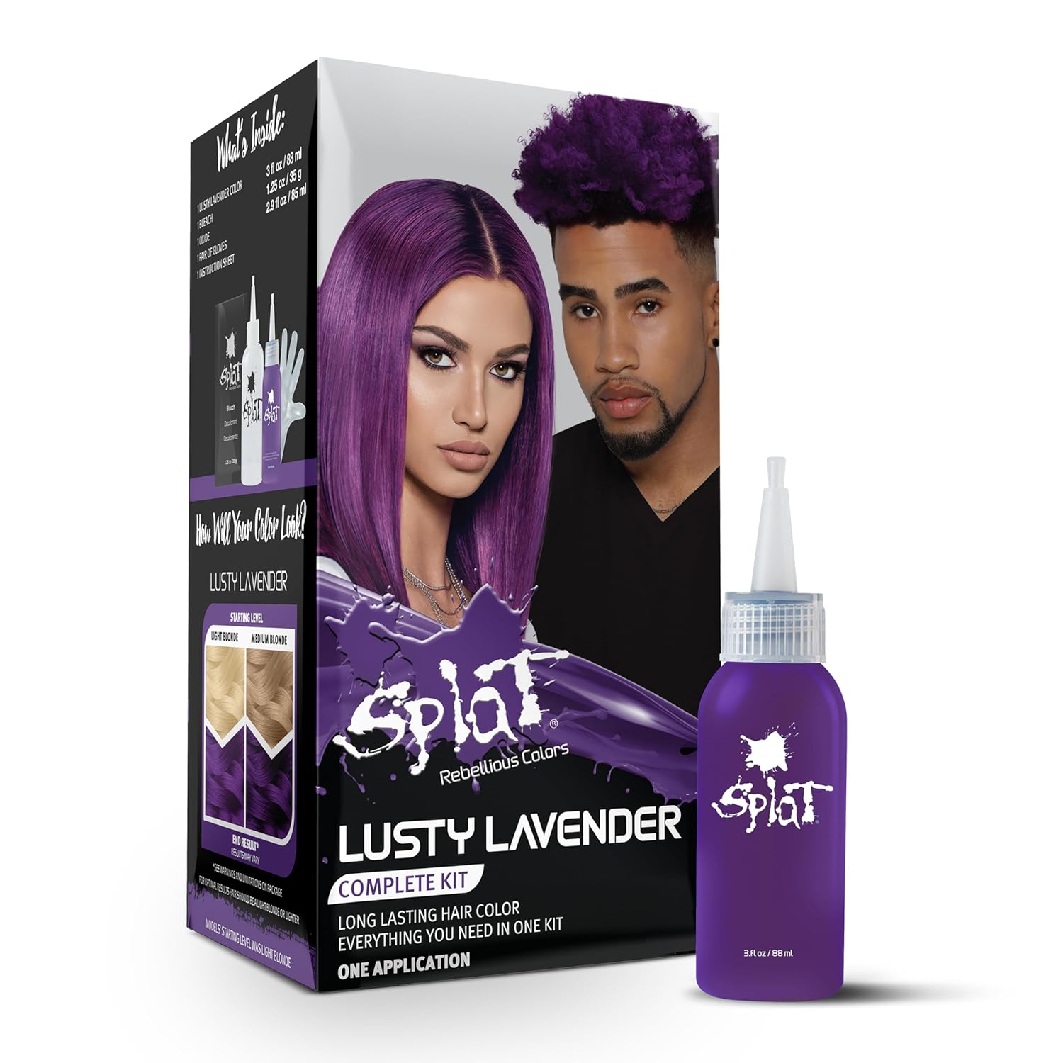 SPLAT Midnight Kit Semi-Permanent Hair Color