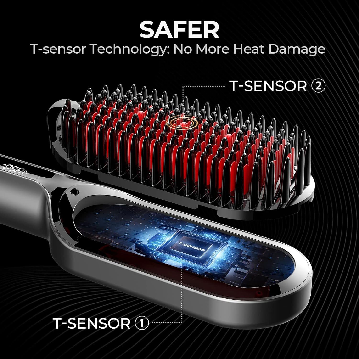 TYMO Hair Straightener Brush