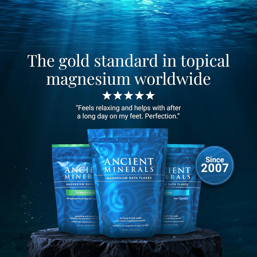 ANCIENT MINERALS Magnesium Bath Flakes - 1.65 lb