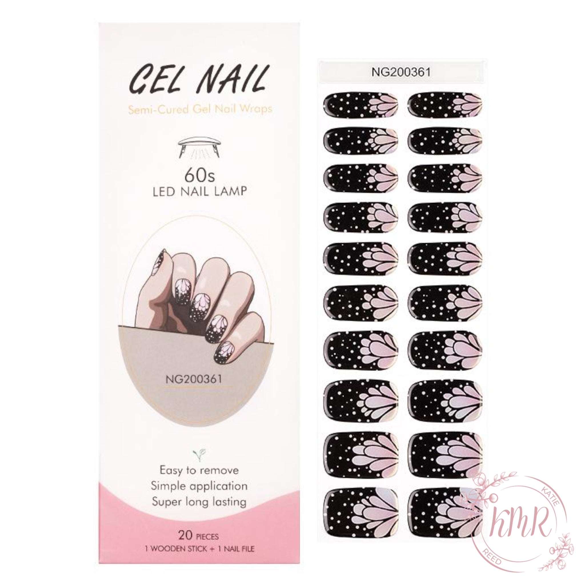 Booker Premier Gel Nail Wrap