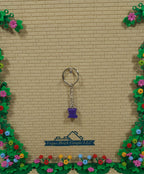 Lego® Purple Hat Key Chain
