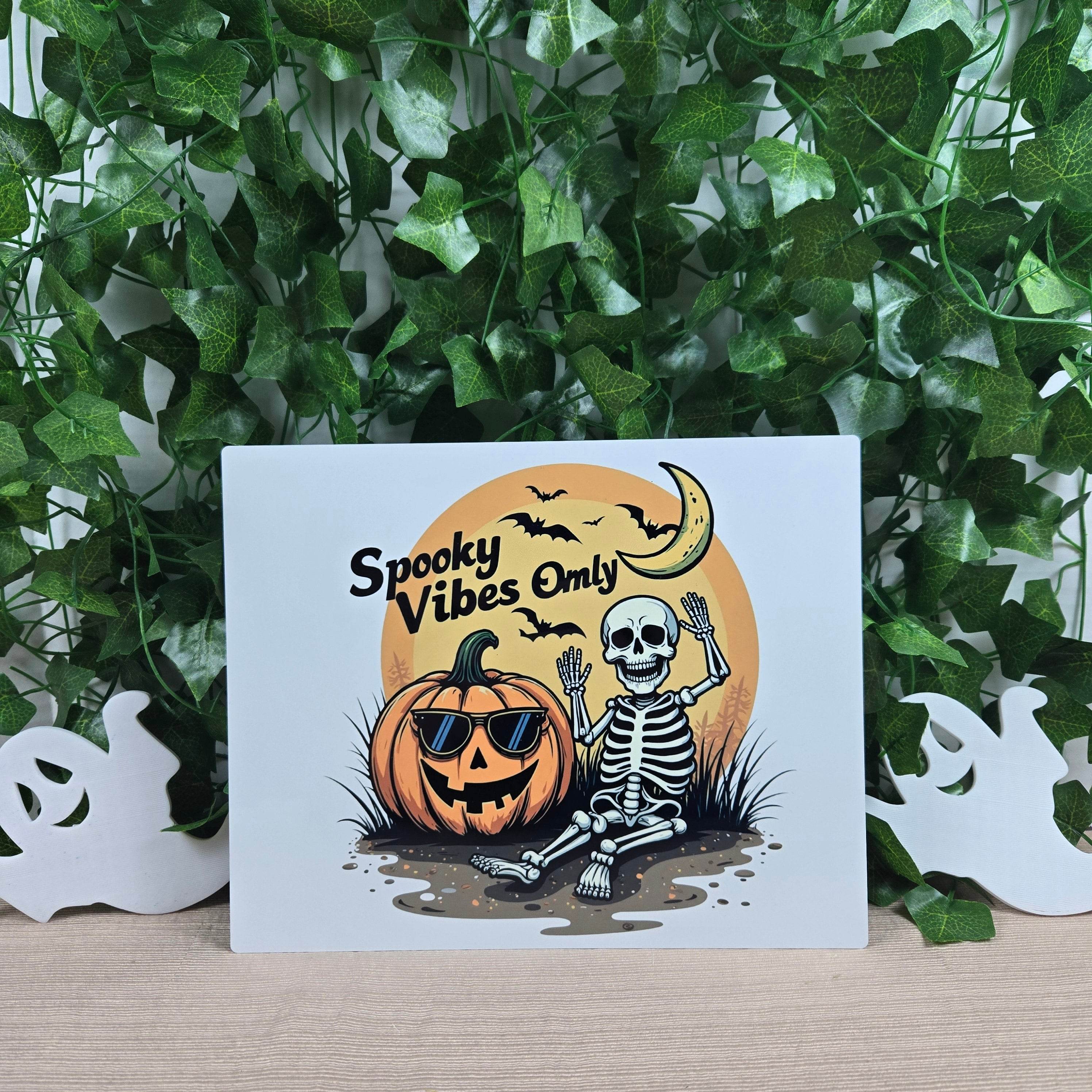Ghoulishly Spooky Halloween Sign (Multiple Designs and Sizes Available)