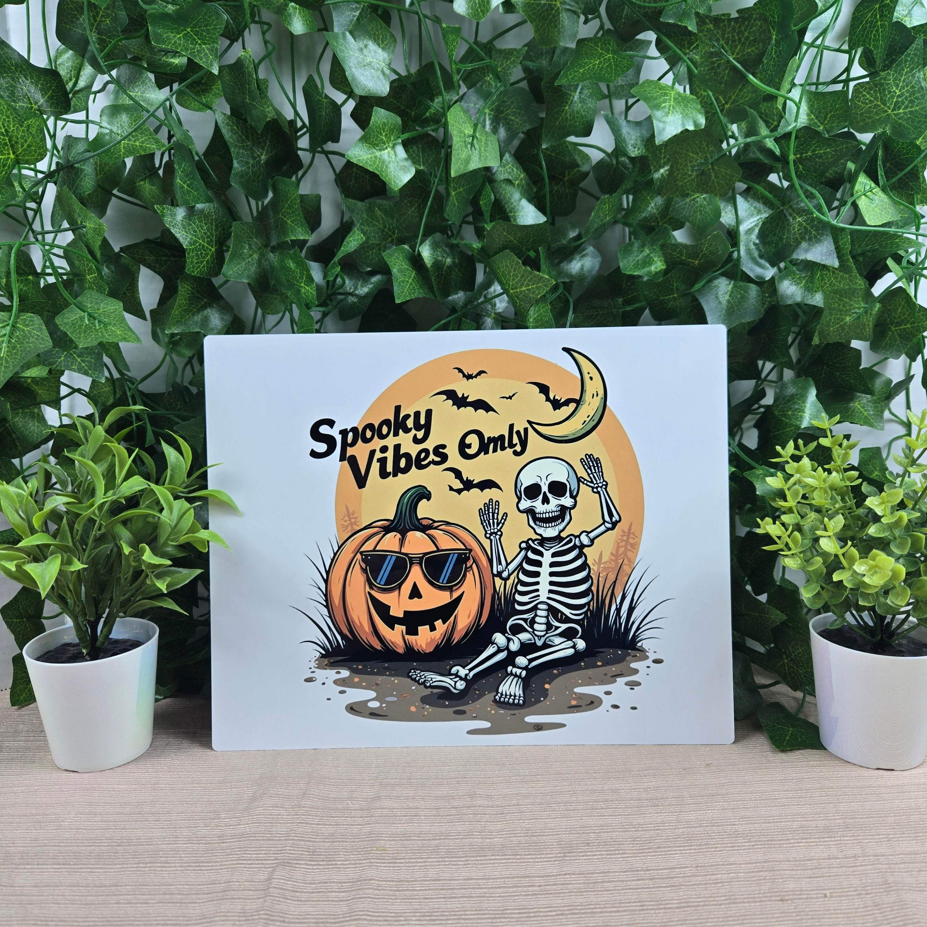 Ghoulishly Spooky Halloween Sign (Multiple Designs and Sizes Available)