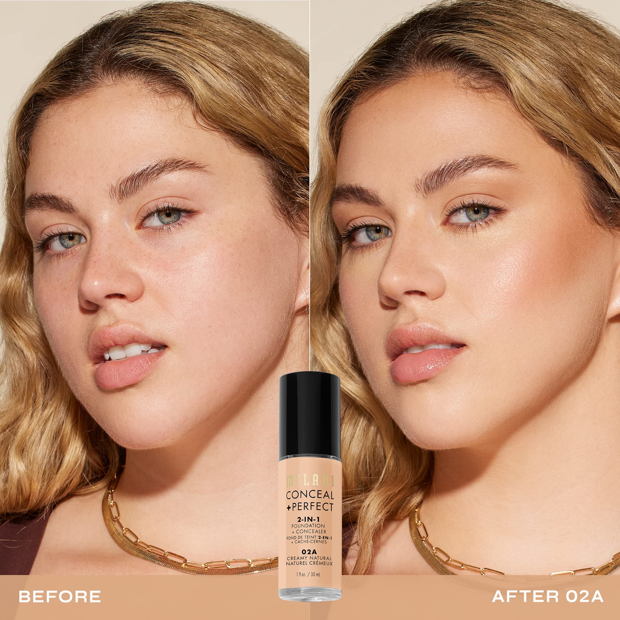 MILANI Conceal + Perfect 2-in-1 Foundation + Concealer