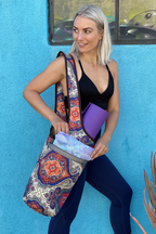 JupiterGear Yoga Mat Carrying Tote Bag with Large Size Pockets | Multipurpose and Fit Most Size Mats