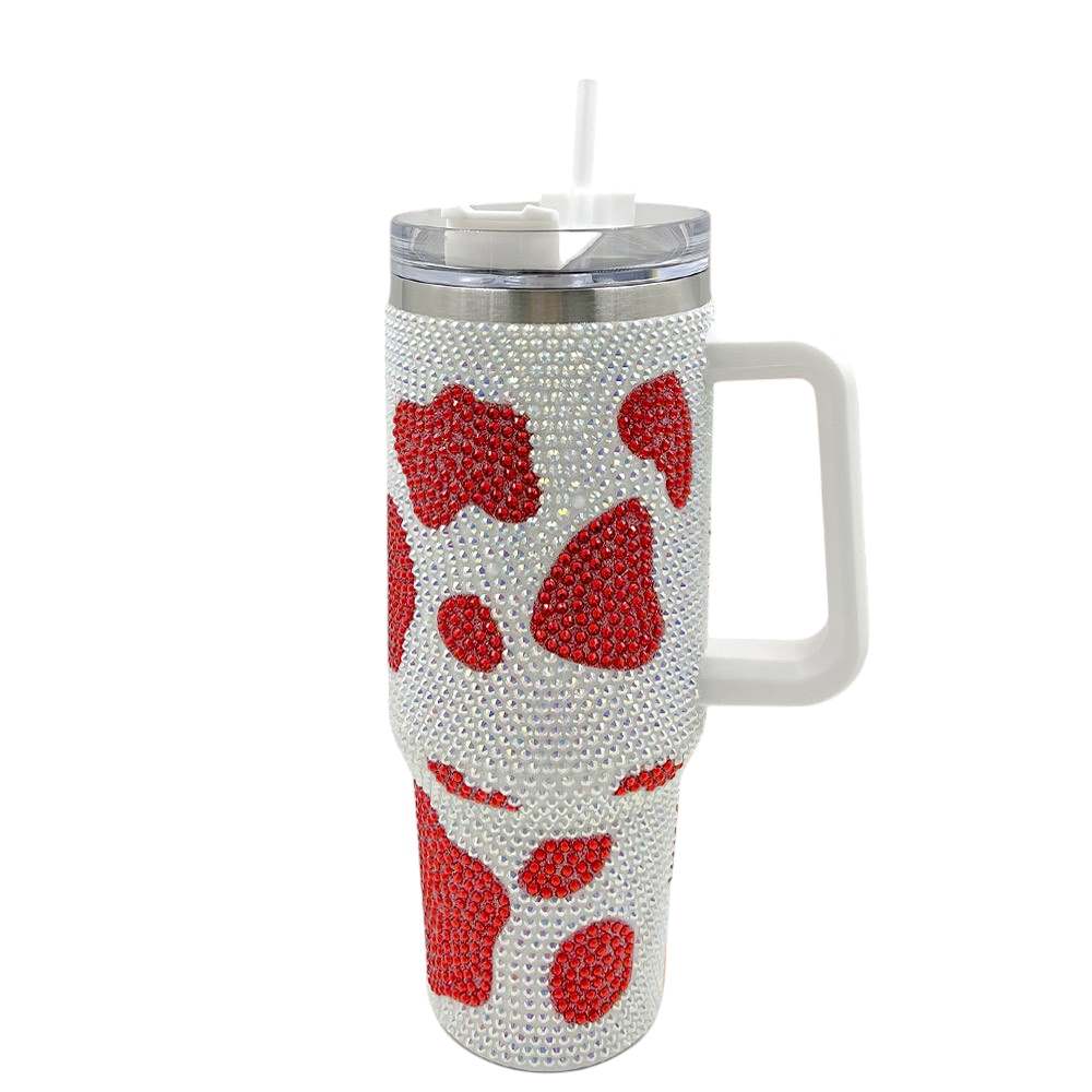 Bling Studded 40oz Stainless Steel Tumbler