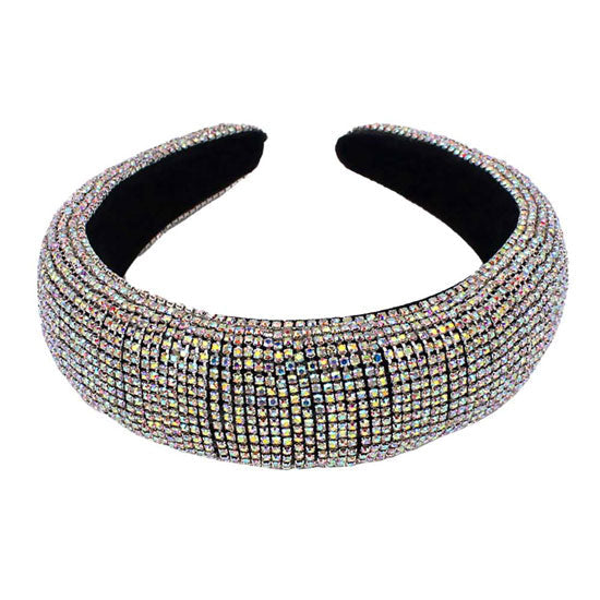 Shiny Rhinestone Pave Headband