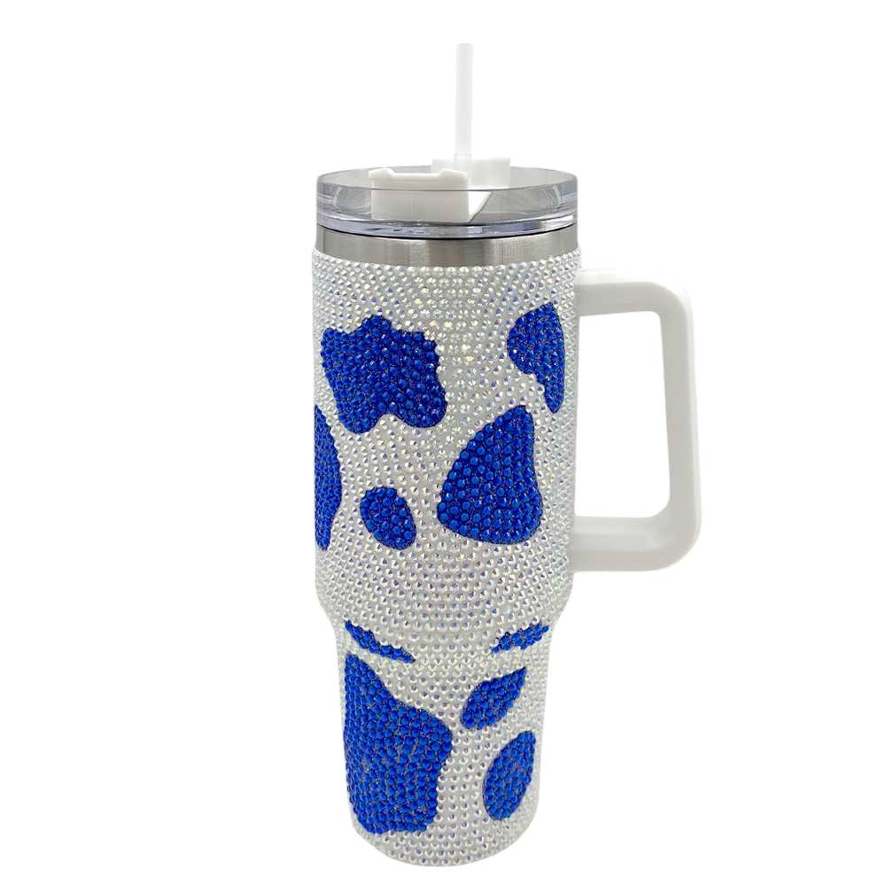 Bling Studded 40oz Stainless Steel Tumbler