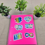 Cute and Funny Neurodivergent Stickers