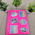 Funny and Cute Neurodivergent Stickers