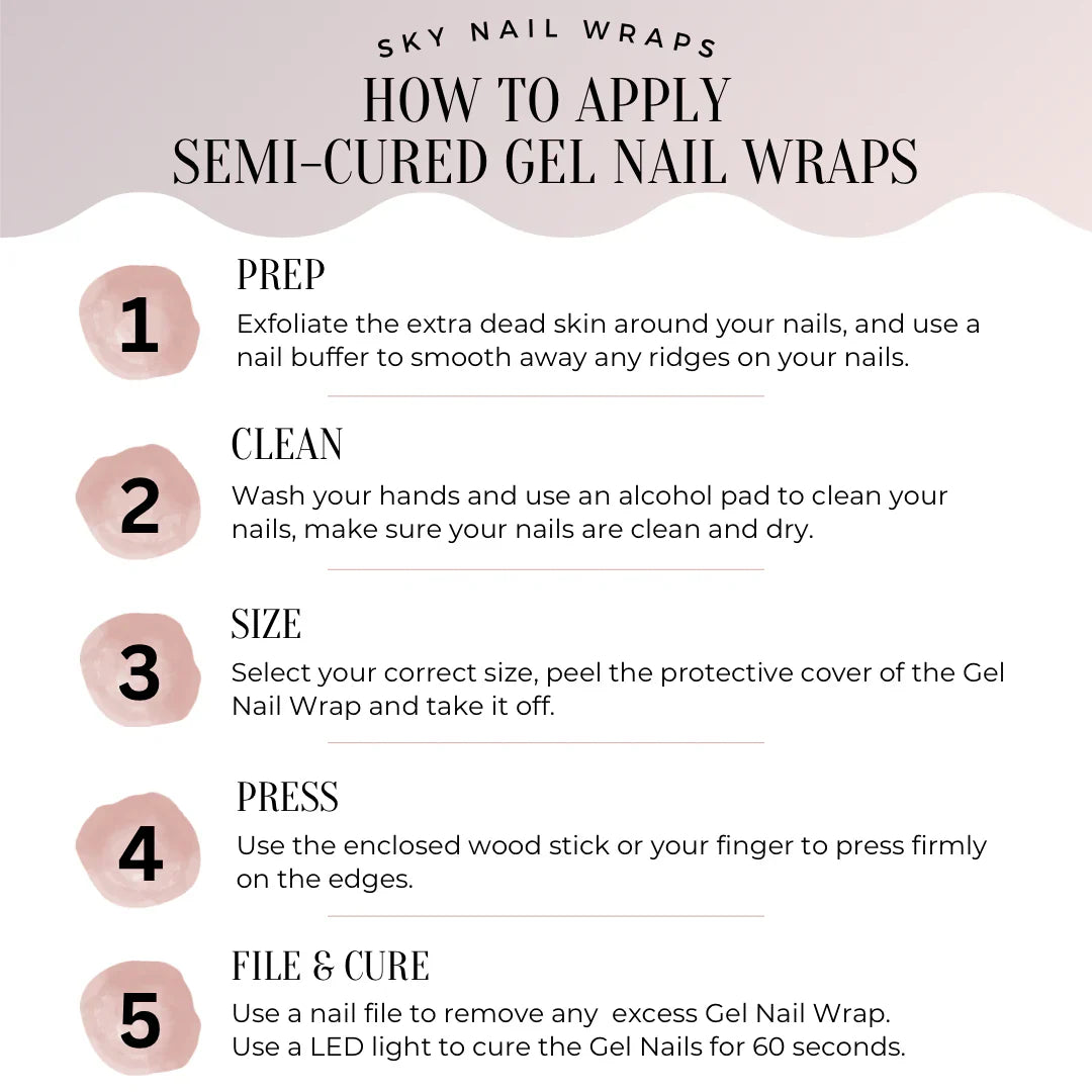 Balthasar Basic Gel Nail Wrap