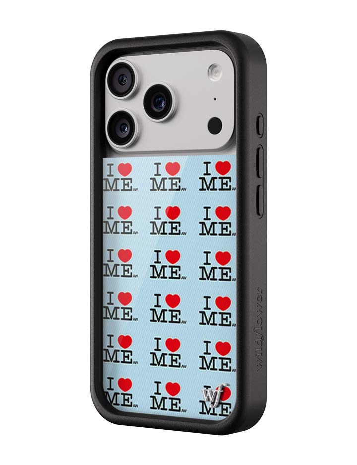 I Heart Me iPhone Case | Blue