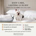 Bamboo Pillowcase Set - Stone