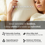 Bamboo Bed Sheet Set - Ivory
