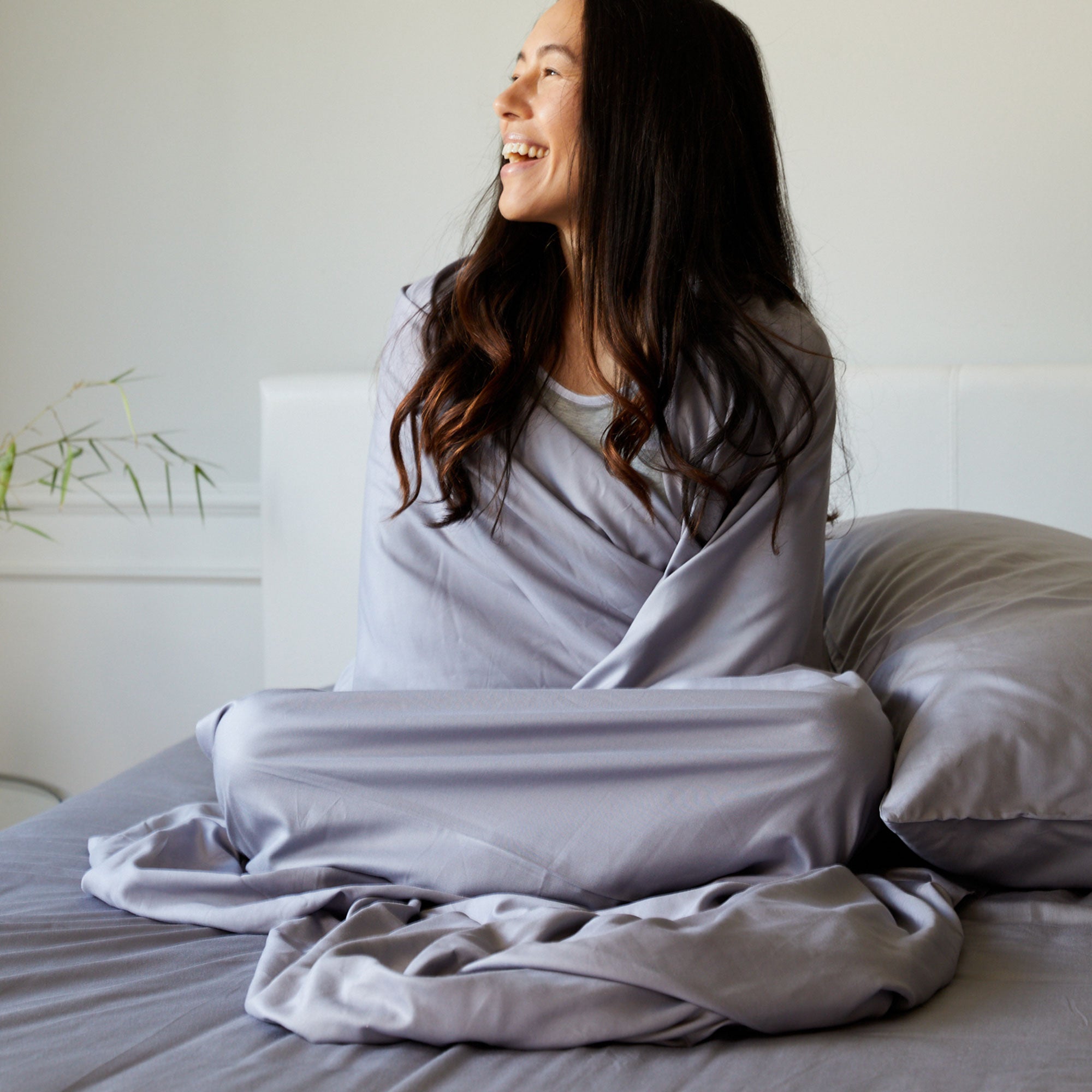 Bamboo Bed Sheet Set, Full - Platinum