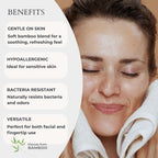 Bamboo Refresh Facial and Fingertip 4pc Towel Set