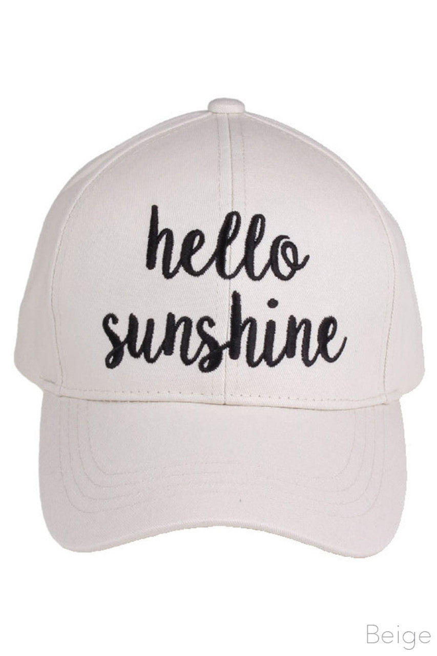 C.C BASEBALL CAP