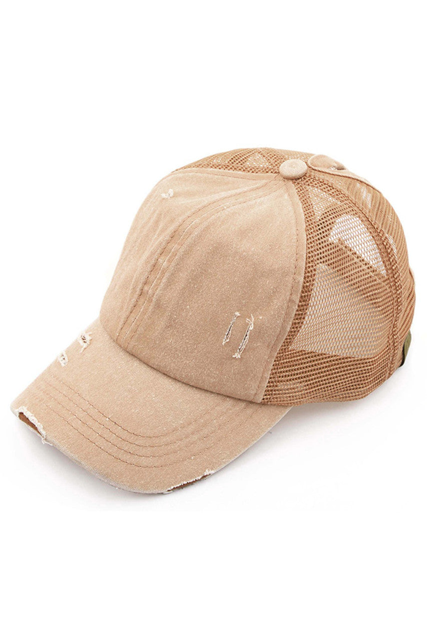 C.C Baseball Pony Cap