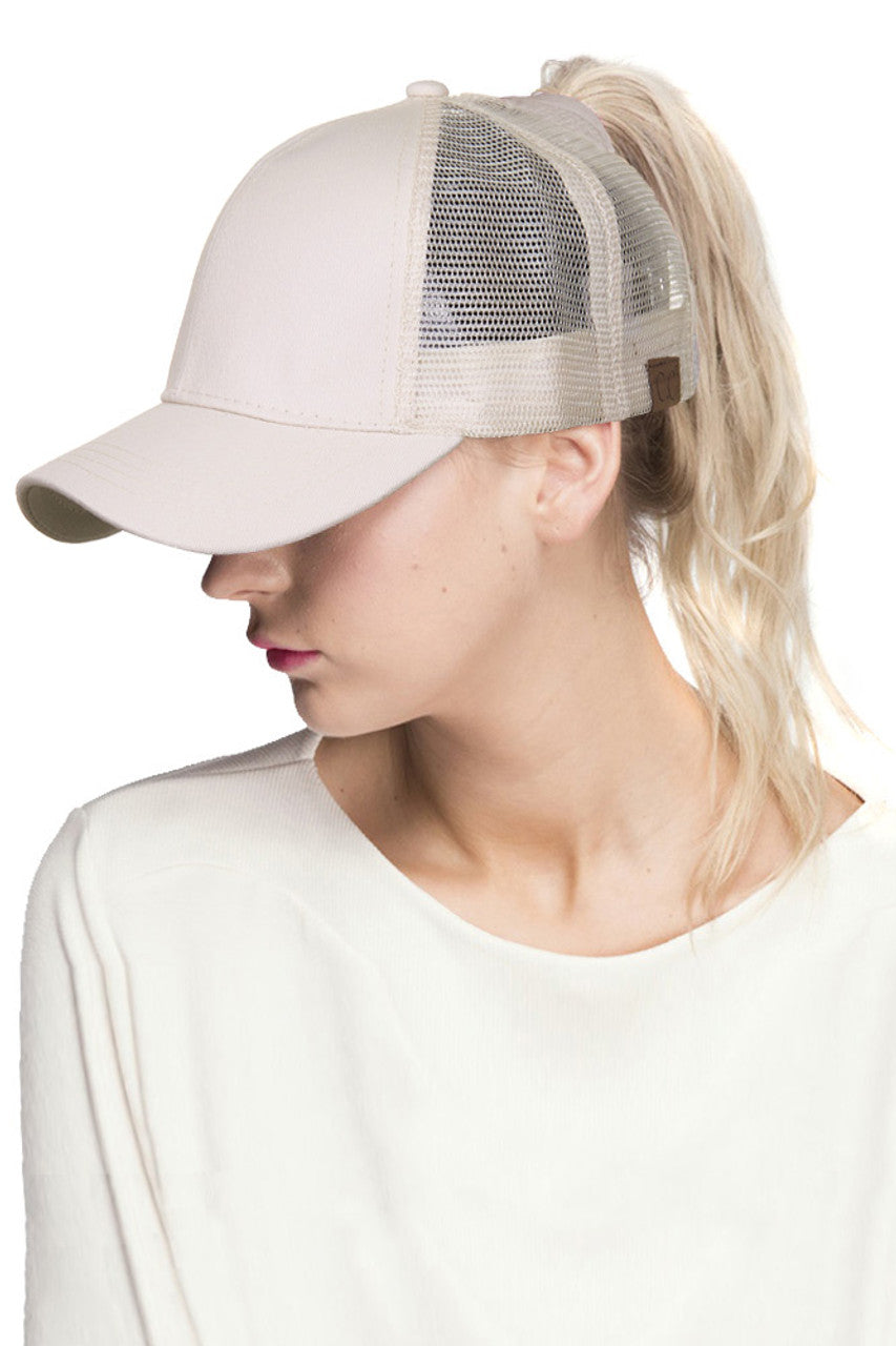 C.C BASEBALL PONYCAP