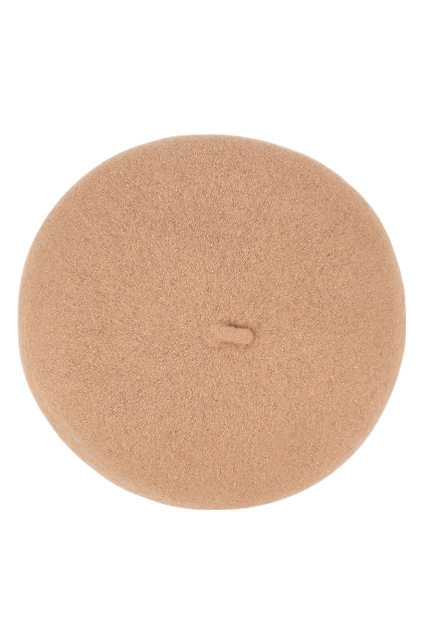 C.C Lurex Yarn Wool Beret
