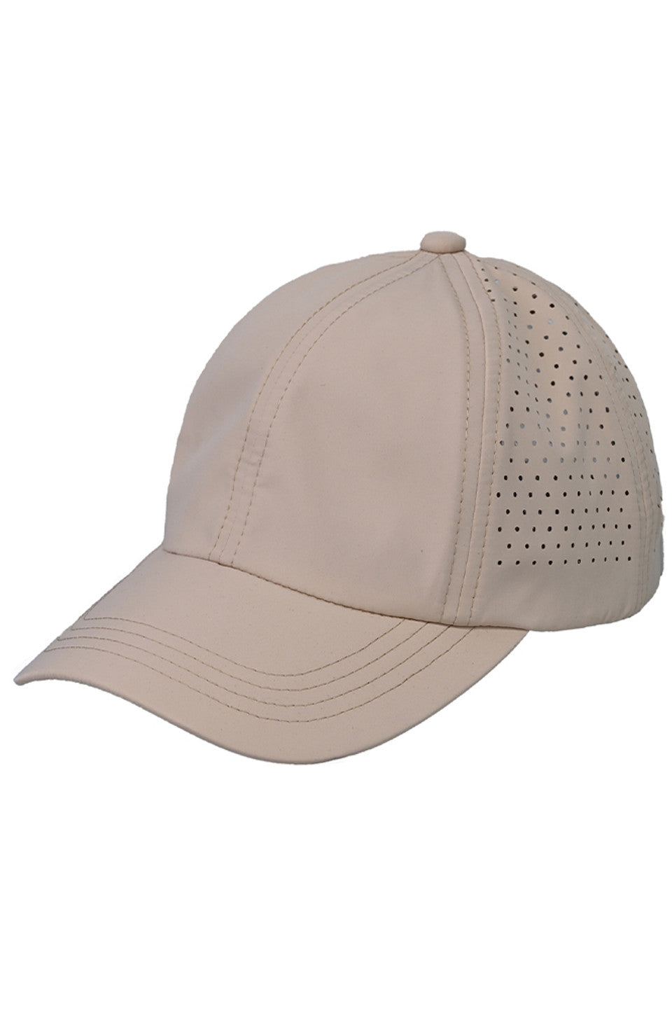 C.C Laser Cut Criss Cross Baseball Cap