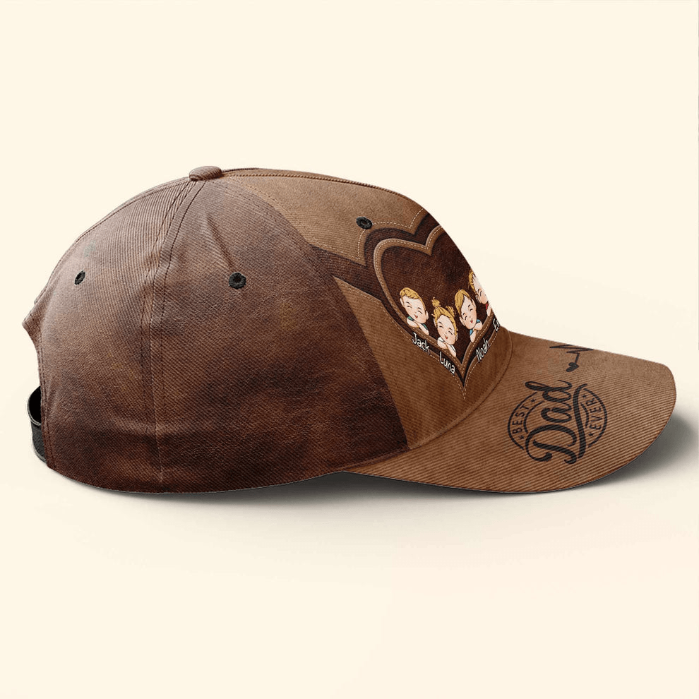 Best Dad Ever - Personalized Classic Cap - Father's Day Gift for Dad, Papa, Grandpa, Daddy, Dada
