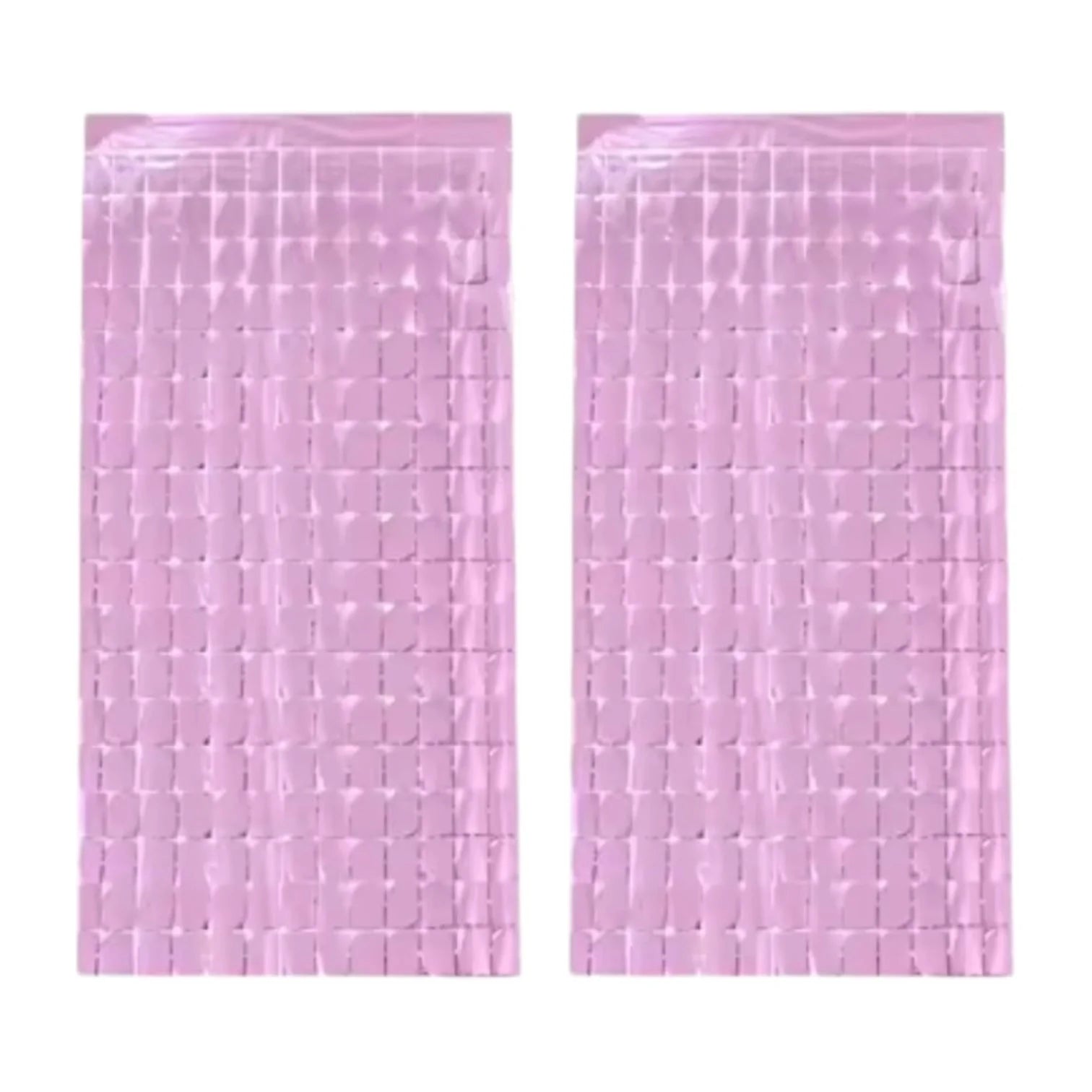 Birthday Party Shimmer Wall Curtains 2-Pack