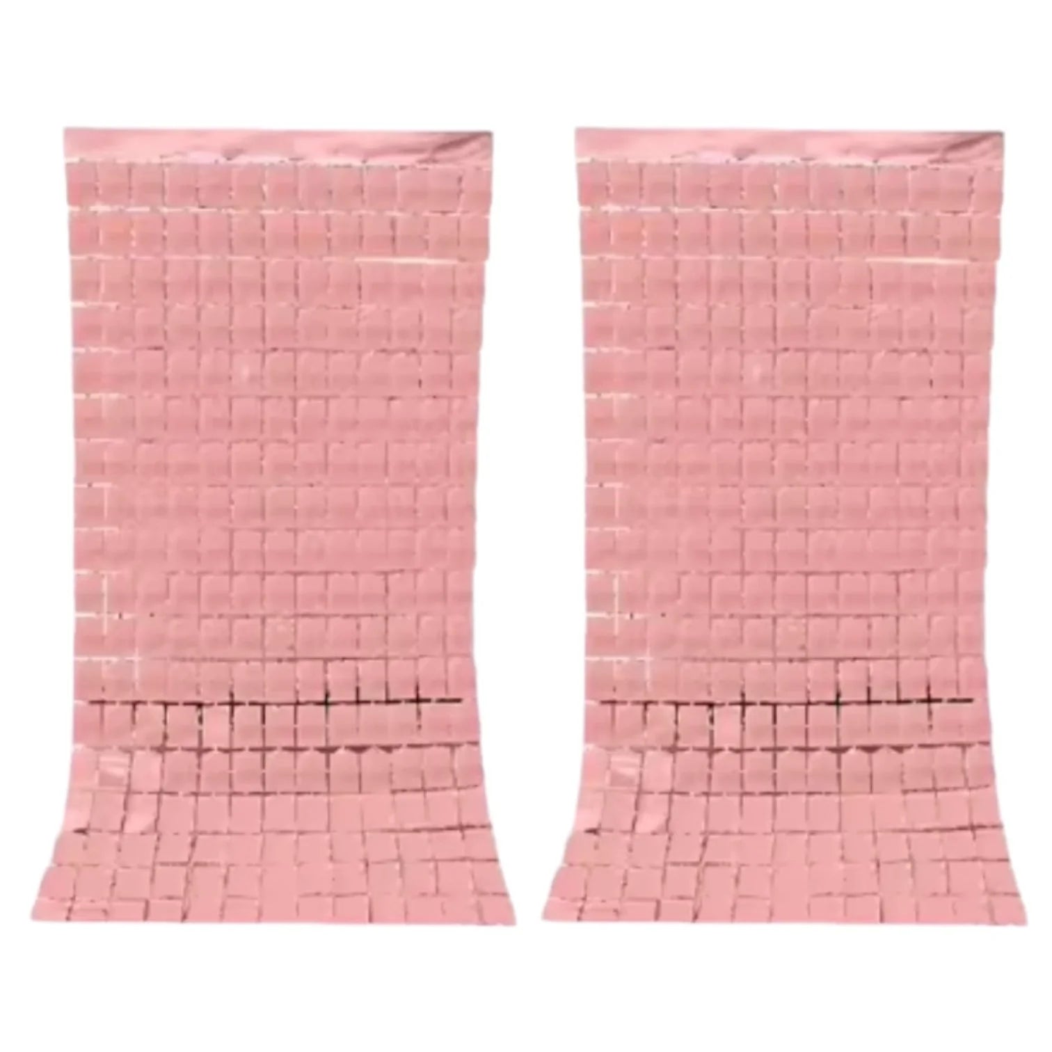 Birthday Party Shimmer Wall Curtains 2-Pack