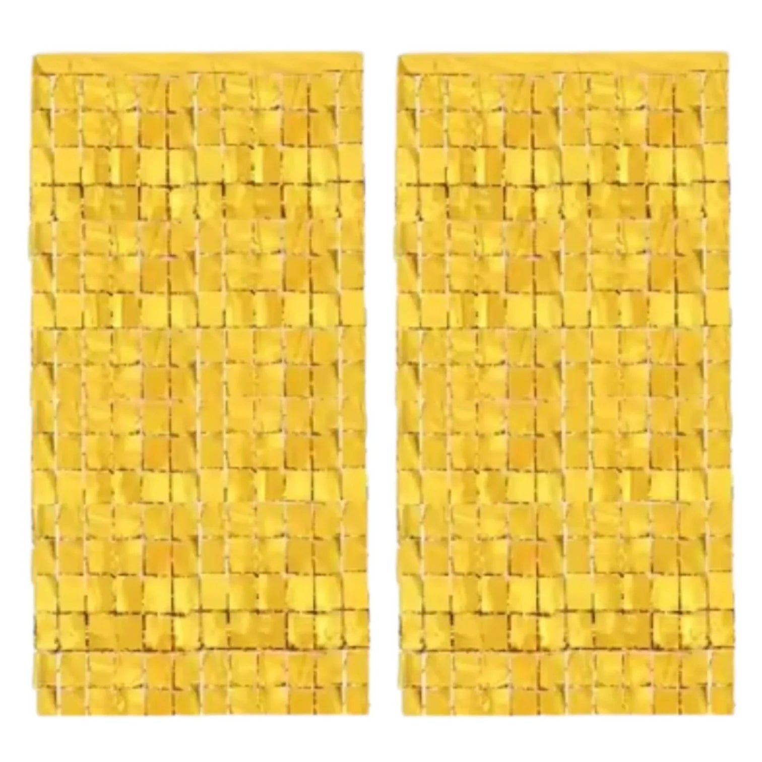 Birthday Party Shimmer Wall Curtains 2-Pack