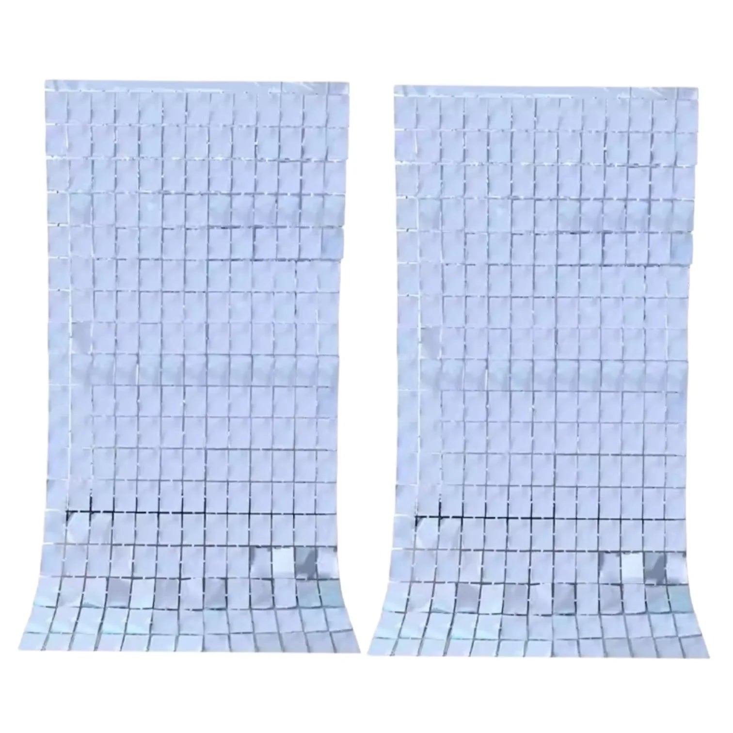 Birthday Party Shimmer Wall Curtains 2-Pack