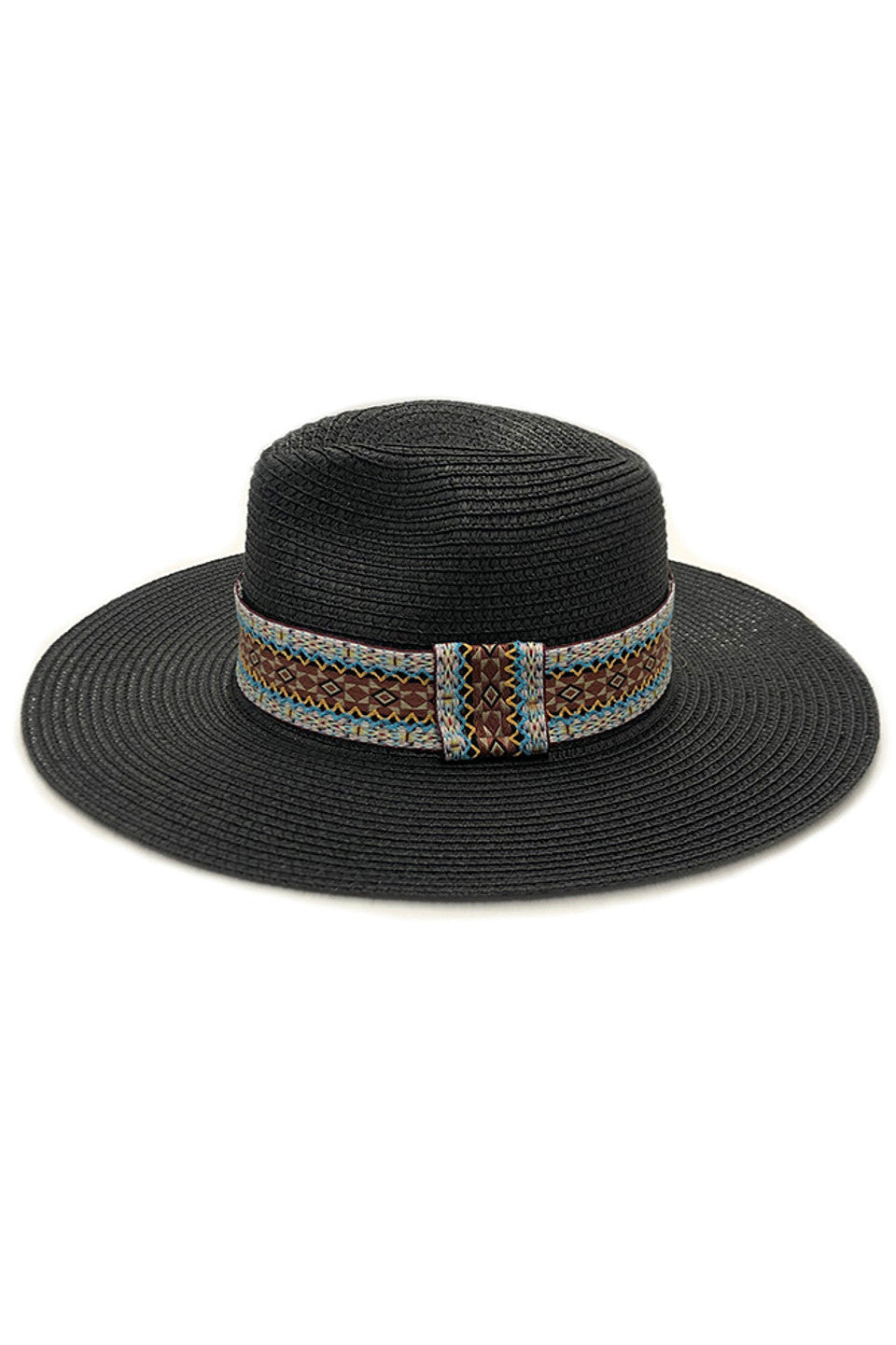 Aztec Band Panama Hat