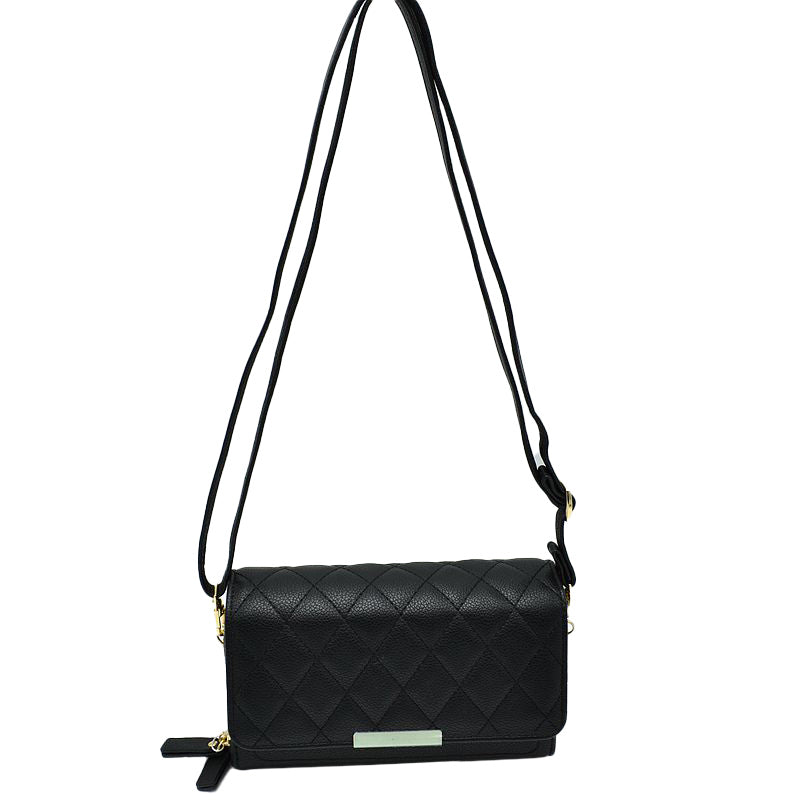 Beautiful Minimalist PU Lather Quilted Flap Bag