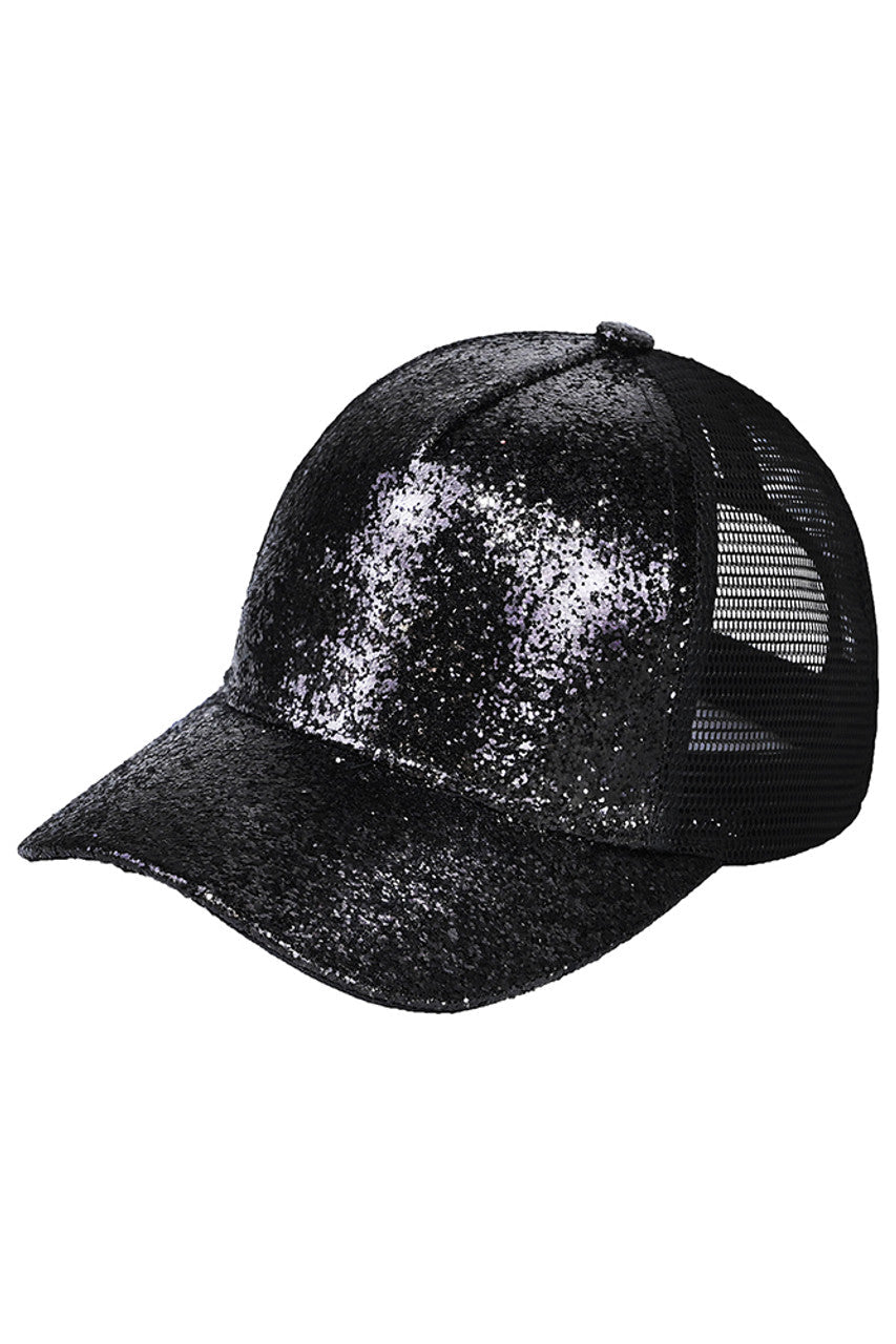 C.C Glitter Trucker Cap