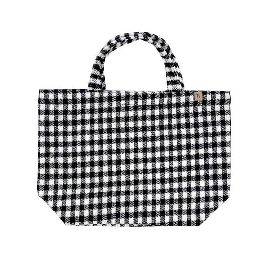 Buffalo Check Patterned Tote Bag