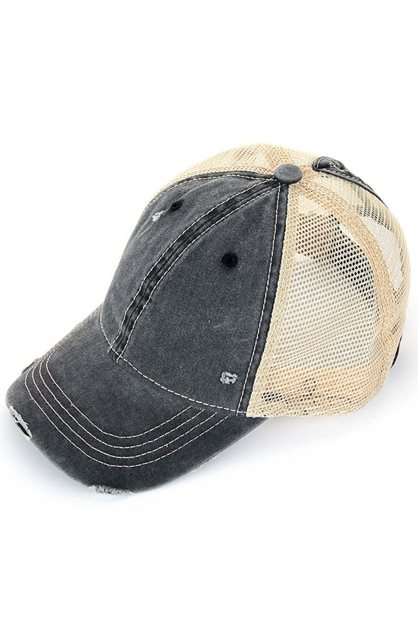 C.C BASEBALL PONYCAP