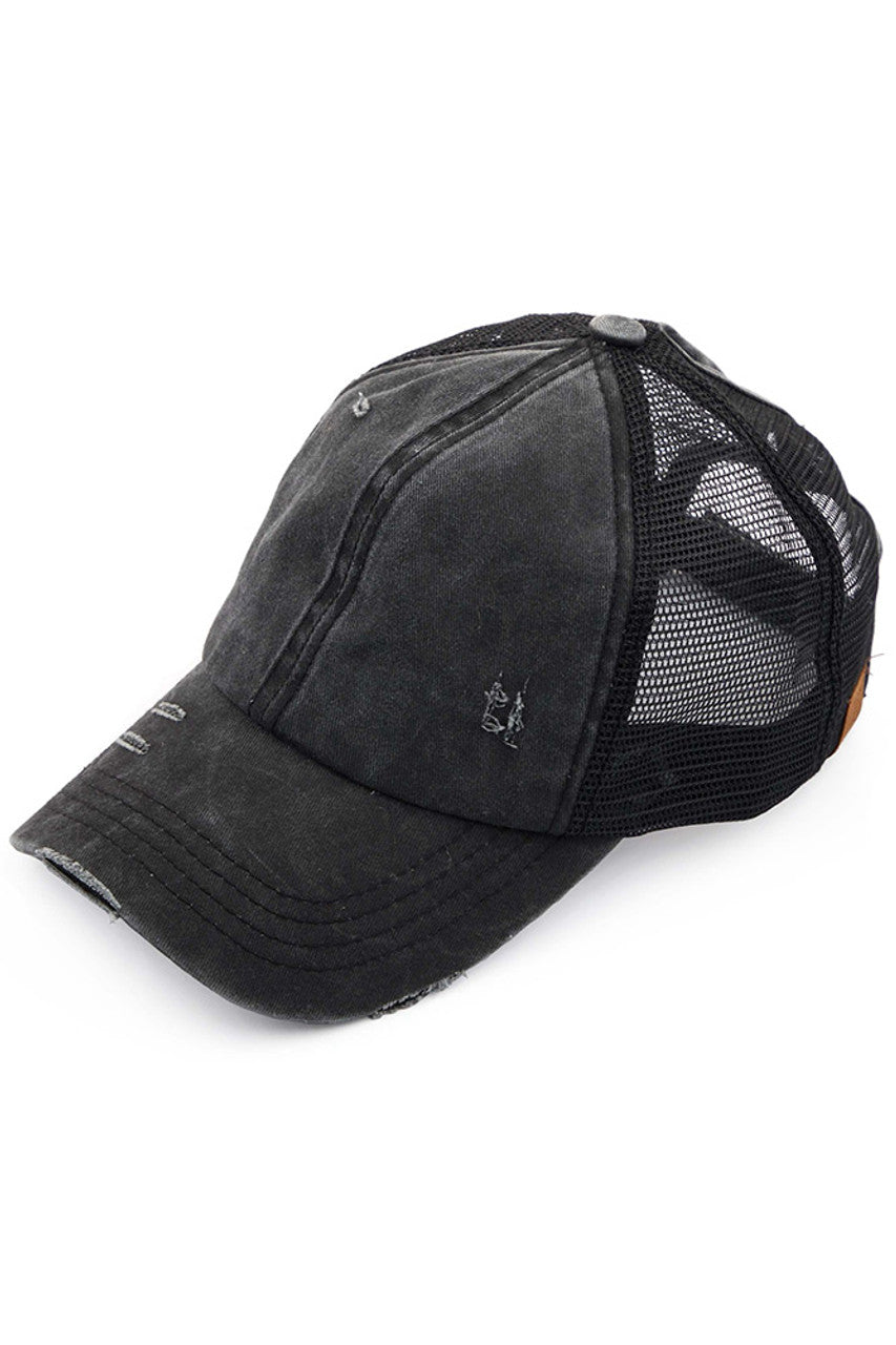 C.C Baseball Pony Cap