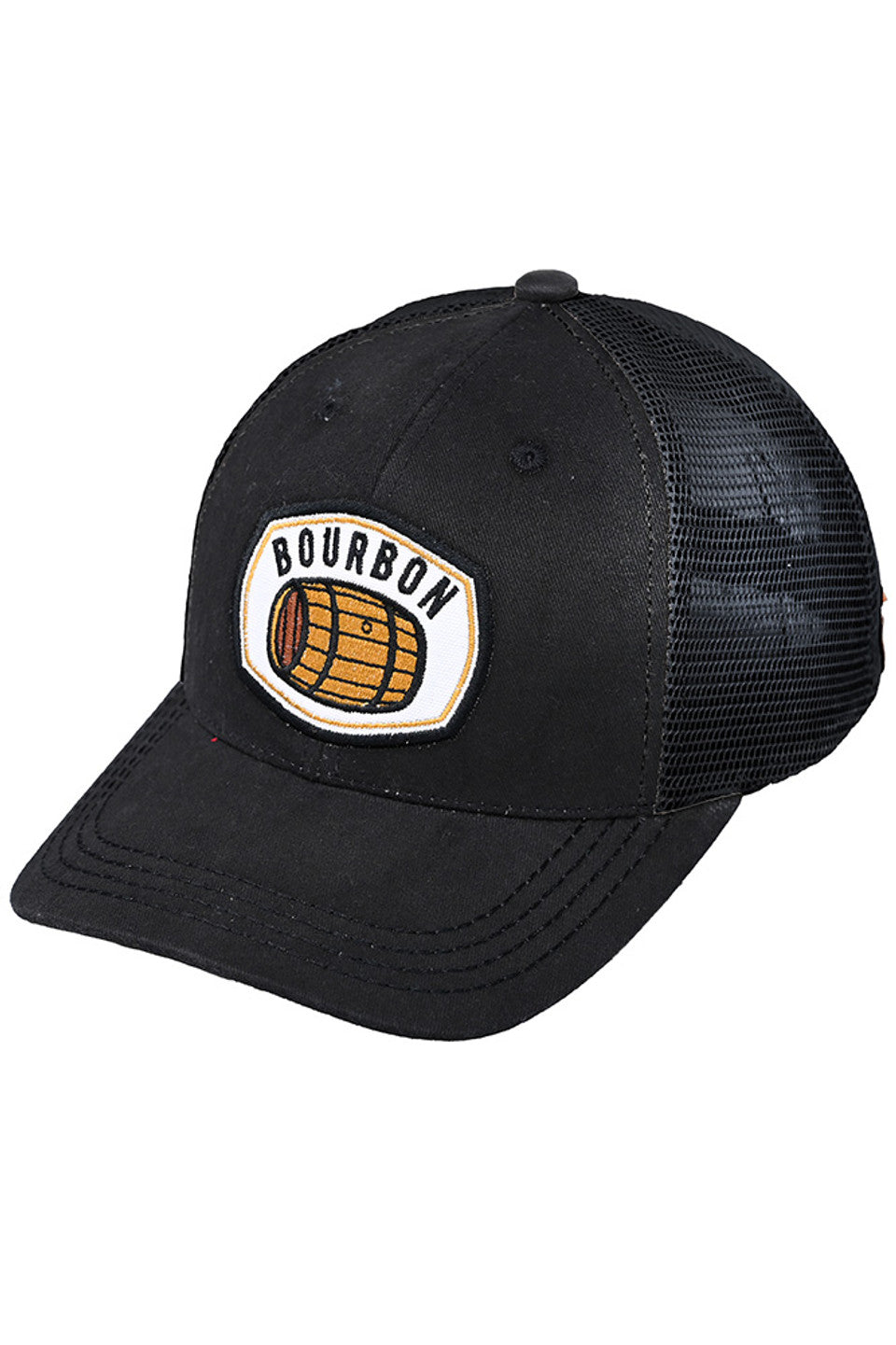 C.C Bourbon Embroidery Patch Baseball Cap